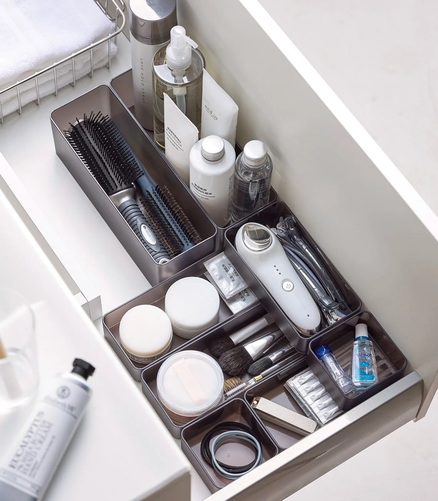 Stackable Clear Organizers [Set of 2] - Four Sizes from Yamazaki Home