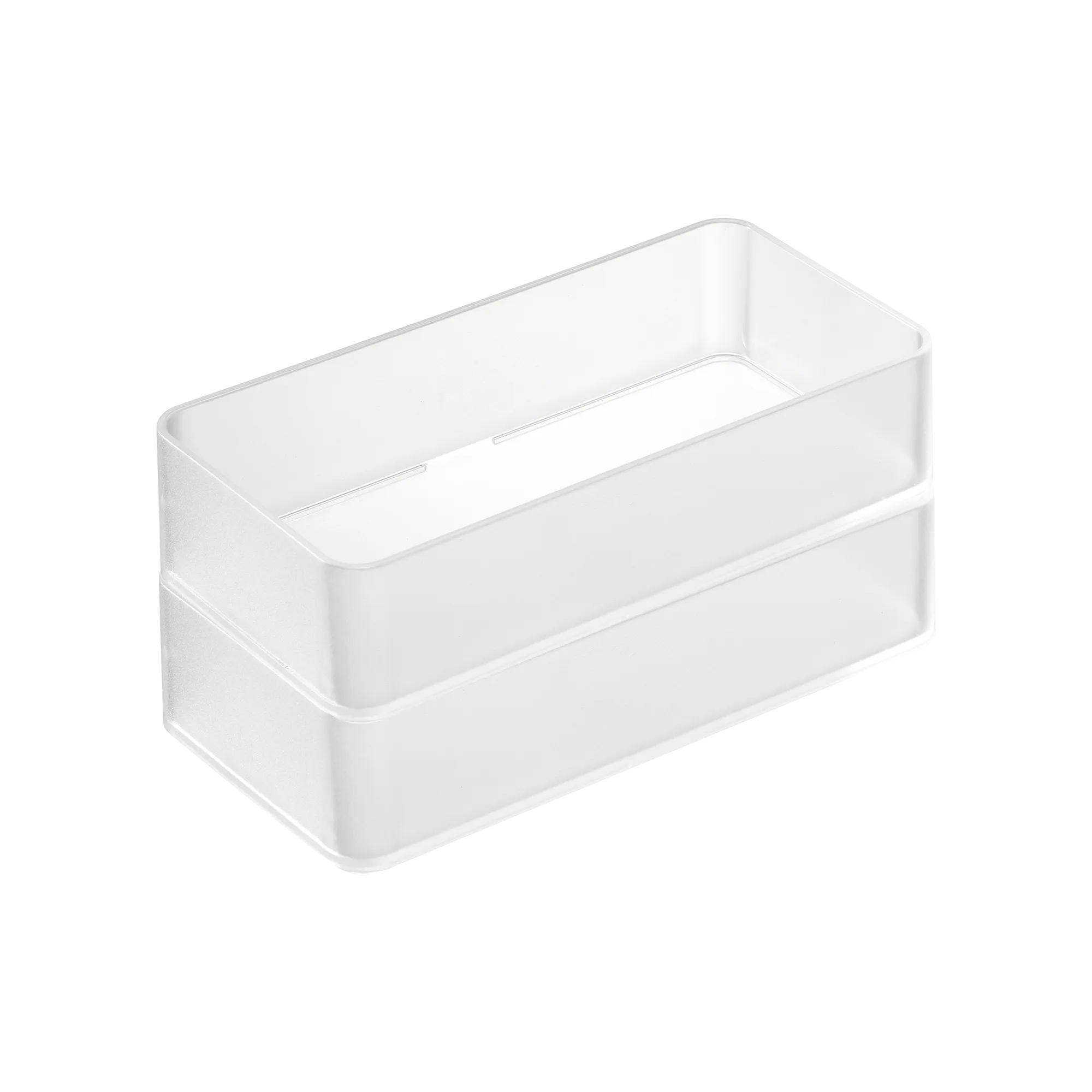Stackable Clear Organizers [Set of 2] - Four Sizes from Yamazaki Home