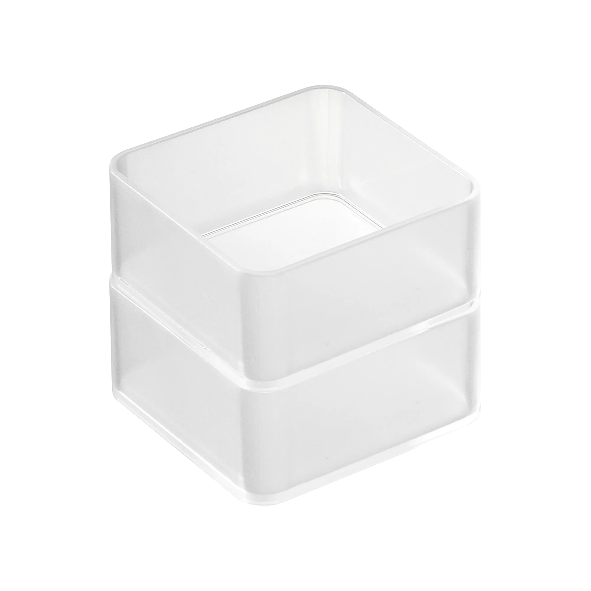 Stackable Clear Organizers [Set of 2] - Four Sizes from Yamazaki Home
