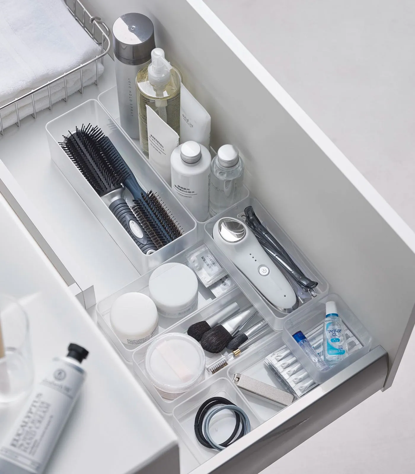 Stackable Clear Organizers [Set of 2] - Four Sizes from Yamazaki Home