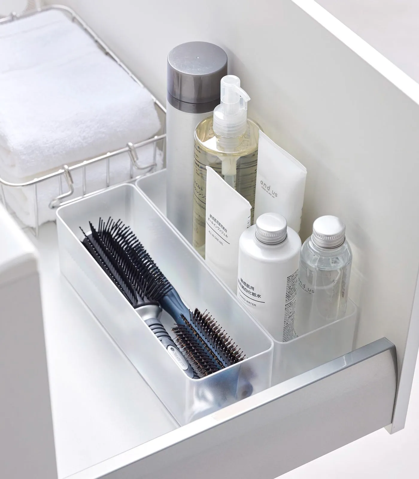 Stackable Clear Organizers [Set of 2] - Four Sizes from Yamazaki Home