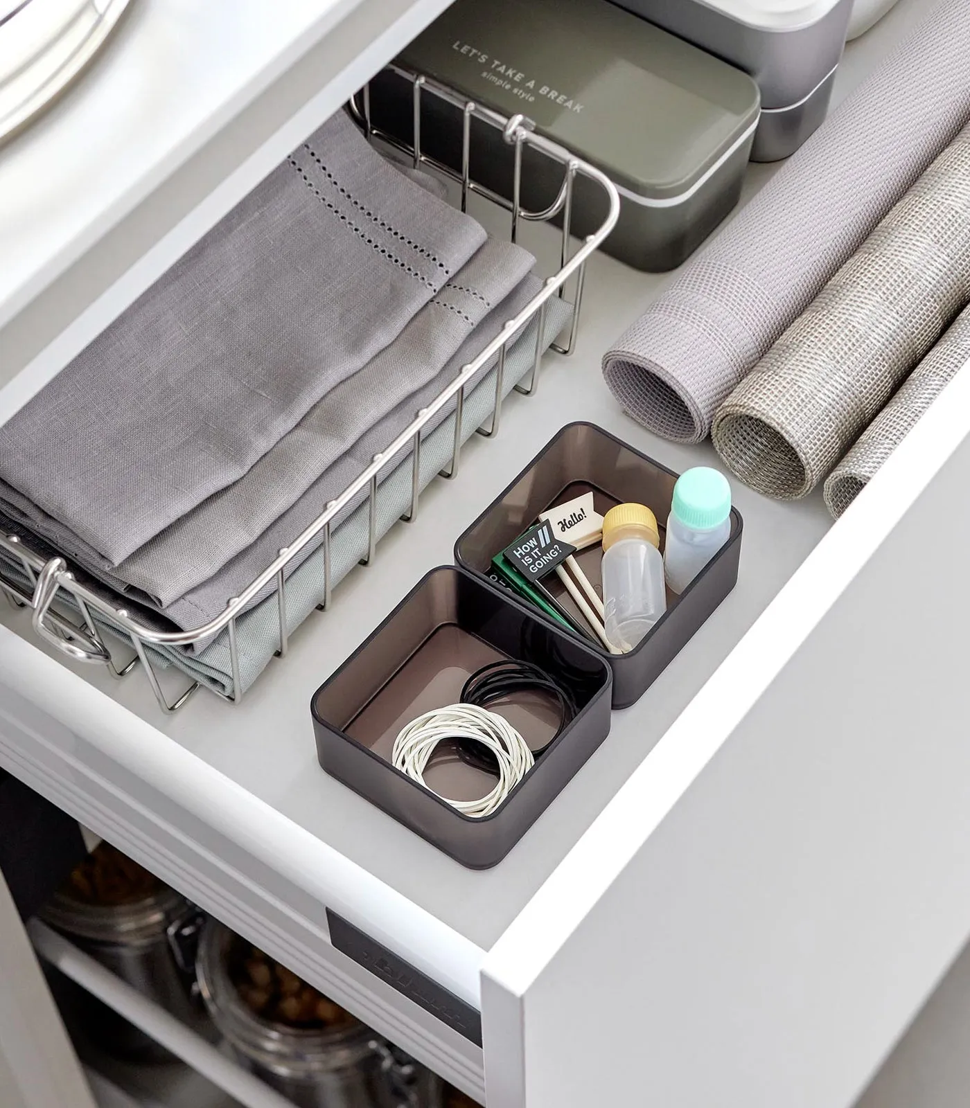 Stackable Clear Organizers [Set of 2] - Four Sizes from Yamazaki Home