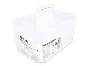 Stackable storage box (with handle  4.21 in x 5.98 in x 4.72 in)