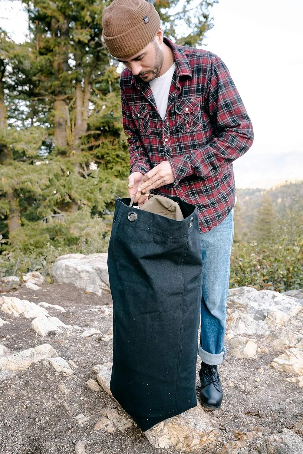 Stansport Deluxe Duffel Bag with Shoulder Strap
