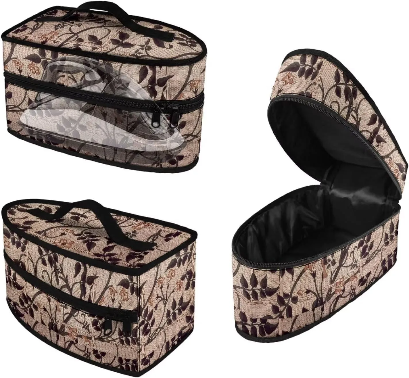 Steam Iron Storage Bag – Durable, Heat-Resistant Travel Case With Zipper Closure & Handle Protect Your Iron From Damage William Morris Brown