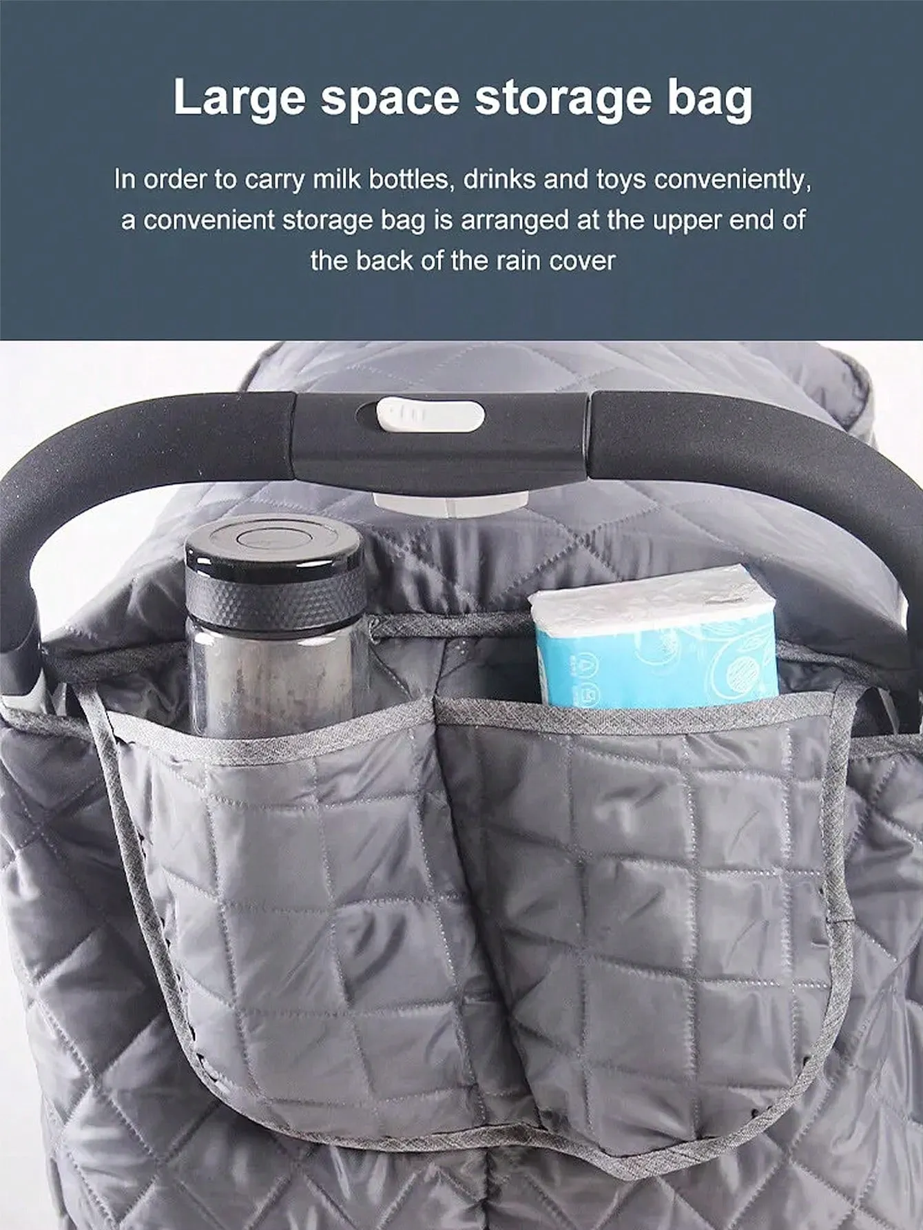 Stroller cover|1pc Universal Stroller Wind Cover, Baby Carriage Rain Cover