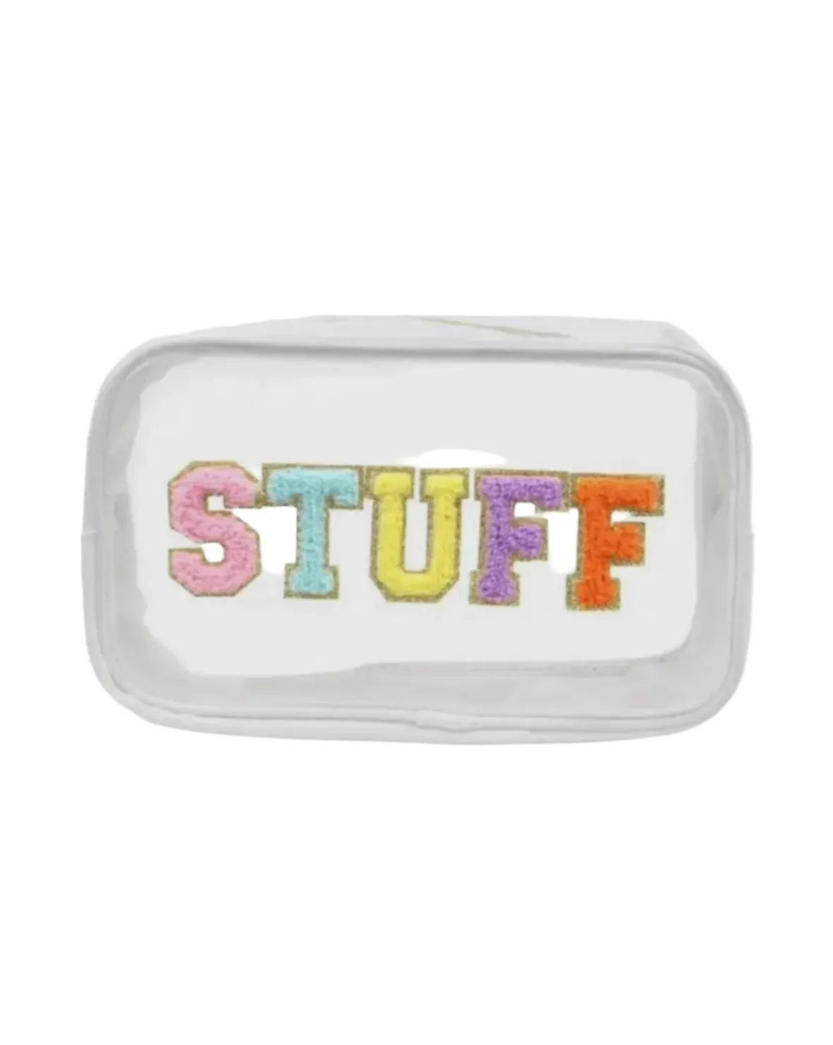 STUFF Clear Cosmetic Bag
