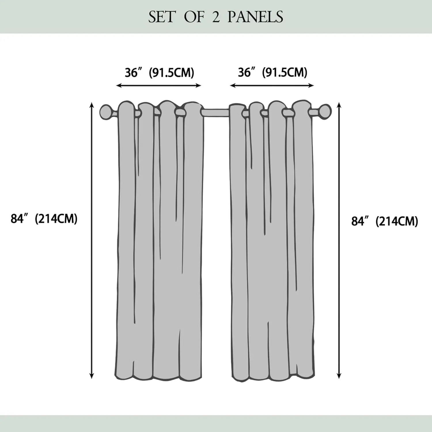 Sunset Theme Waterproof Outdoor Curtains for Patio,Beach Waves Pattern,Privacy, Grommet Curtains for Patio, Pergola, Porch, Deck, Lanai, and Cabana,2 Panels,W36 x L84,Blue Orange