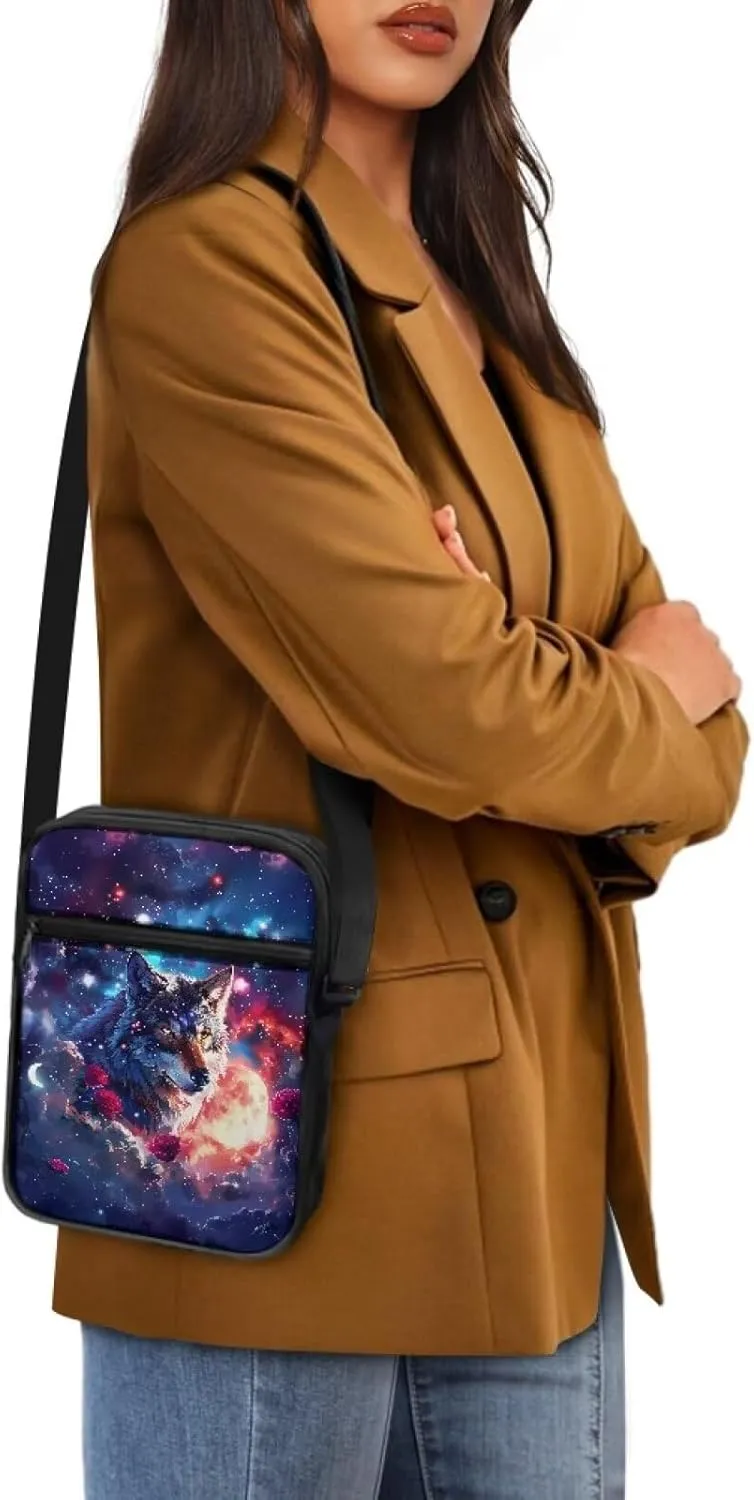 Suobstales Crossbody Bags for Women Shoulder Bag Cell Phone Pouch with Adjustable Strap, Small Messenger Bag Casual Purse