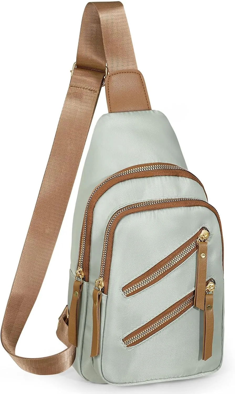 SUOSDEY Crossbody Small Sling Backpack for Women Sling Bag Fanny Pack Chest Shoulder Bag for Traveling