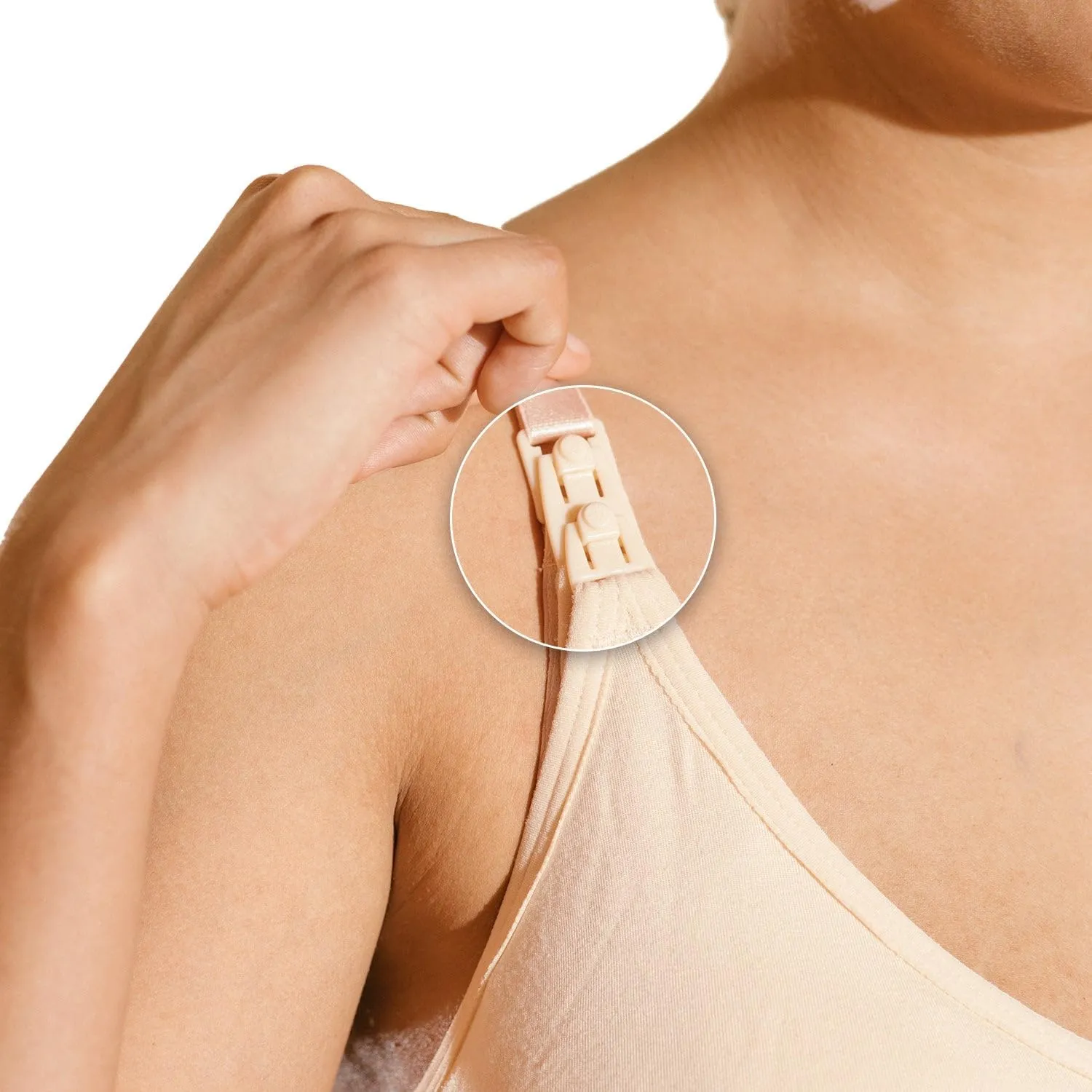 Supermom Pumping and Nursing Bra - Hands Free Nursing Bra for Pumping - Breastfeeding Bras Comfortable & Supportive