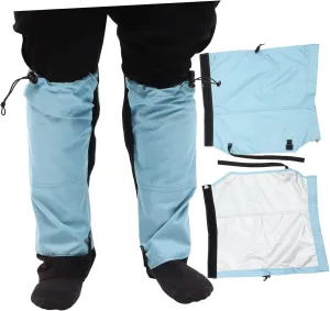 SUPVOX Snowproof Hiking Leg Gaiters Waterproof Outdoor Leg Protectors Snow Grips for Men's Skiing