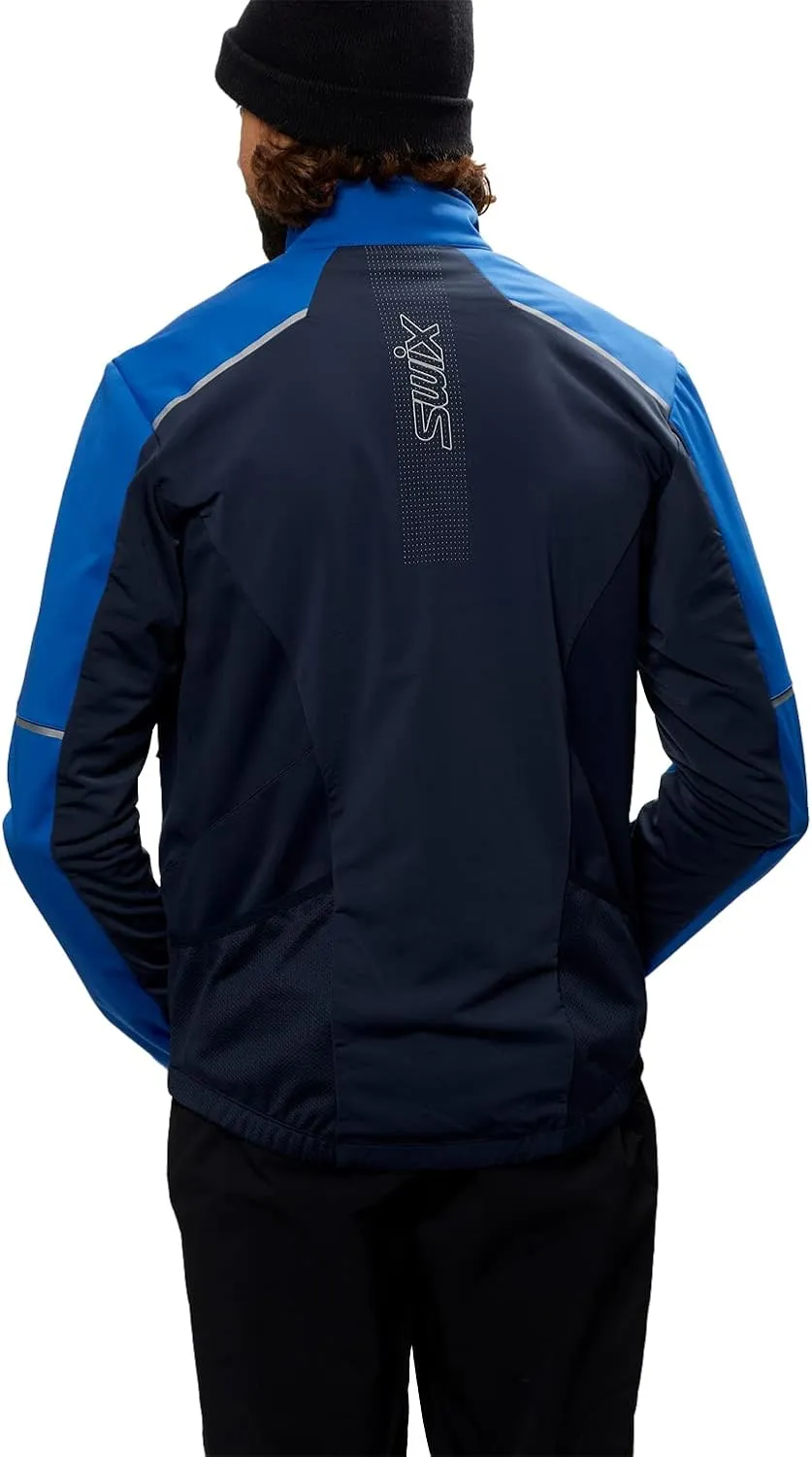 Swix Men's Tokke Water-Repellent Breathable Lightweight Softshell Comfortable Fit Outdoor Sports Jacket