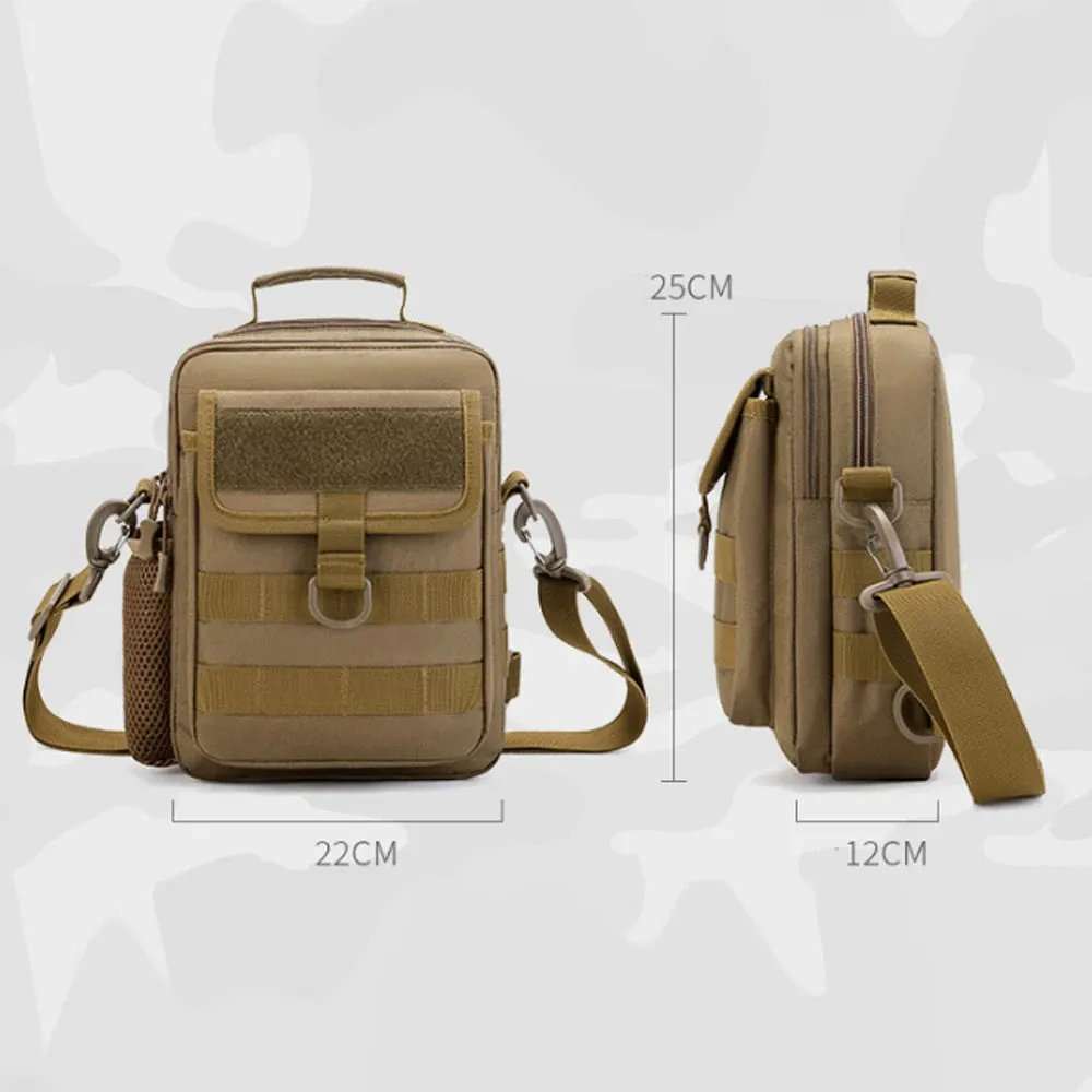 Tactical Molle Bag Outdoor Handbags Camping Travel Hiking Trekking Hunting Fishing Shoulder Crossbody Messenger Bag For Men