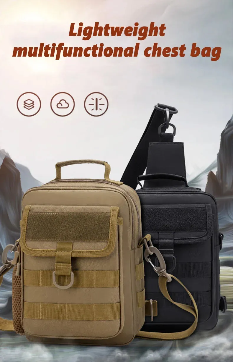 Tactical Molle Bag Outdoor Handbags Camping Travel Hiking Trekking Hunting Fishing Shoulder Crossbody Messenger Bag For Men