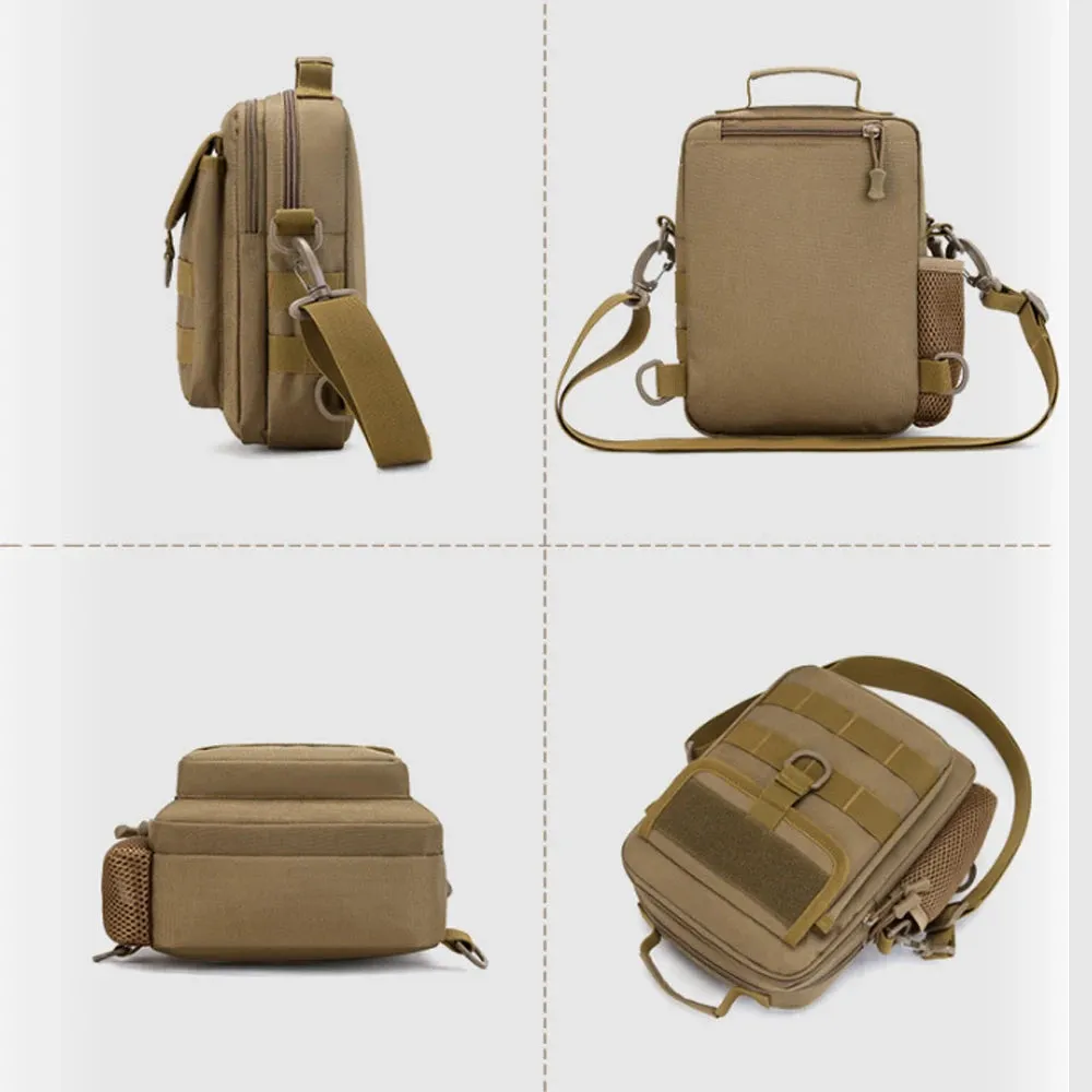 Tactical Molle Bag Outdoor Handbags Camping Travel Hiking Trekking Hunting Fishing Shoulder Crossbody Messenger Bag For Men