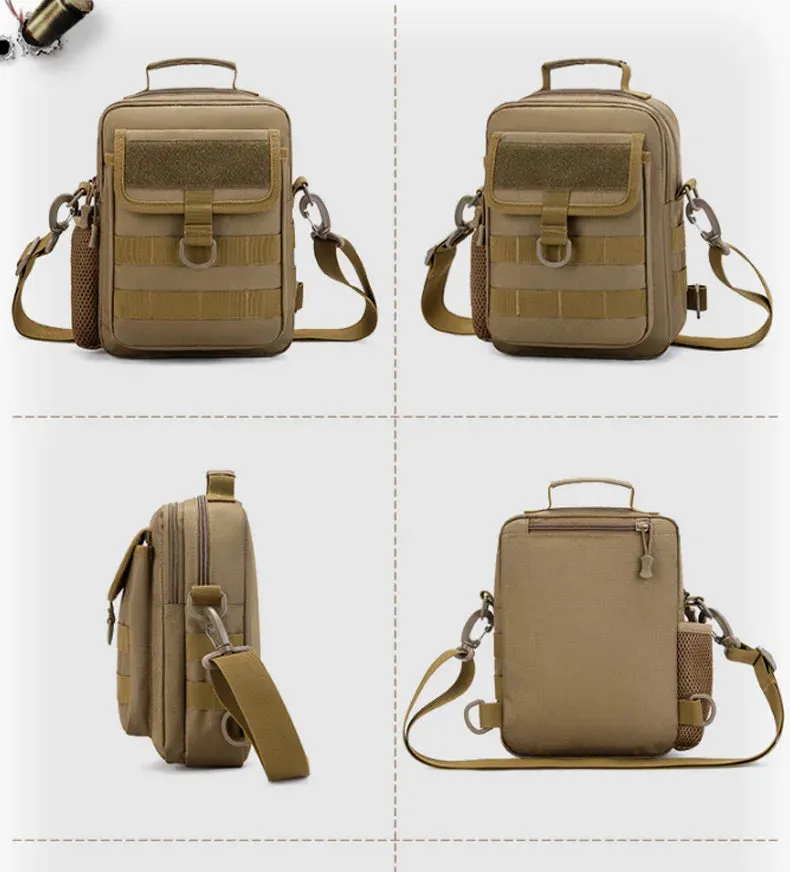 Tactical Molle Bag Outdoor Handbags Camping Travel Hiking Trekking Hunting Fishing Shoulder Crossbody Messenger Bag For Men