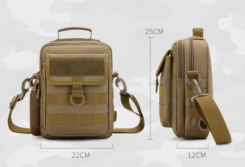 Tactical Molle Bag Outdoor Handbags Camping Travel Hiking Trekking Hunting Fishing Shoulder Crossbody Messenger Bag For Men