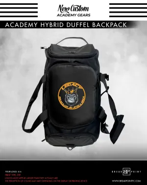 Tahitian Martial Spirit Academy Hybrid Duffel Backpack #376 C (Legacy)