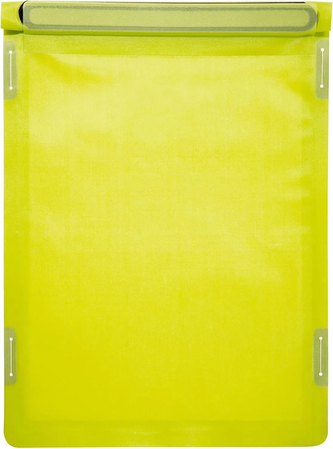 Tatonka WP Dry Bag (A6 / A4) - Waterproof Tablet/Mobile Phone Case with Viewing Window for Operating Touch Displays - Waterproof According to IPX7 Standard - A4 or A6 Format, Lime (A4), A4 (37,5 x