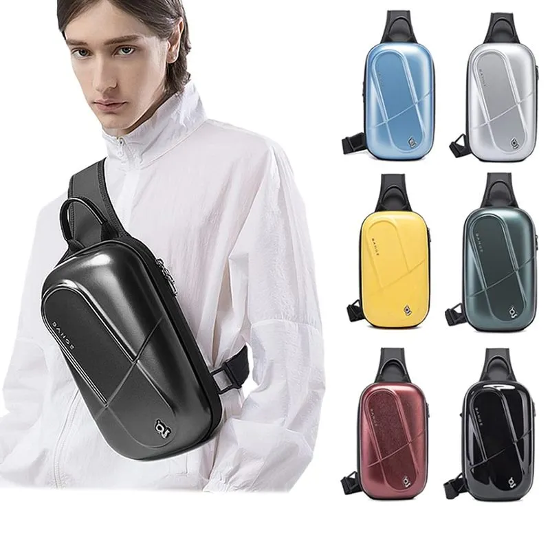 THE CLOWNFISH Messenger Sling Bag - Water Resistant, Anti-Theft | 3L | Silver