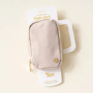 The Darling Effect Tumbler Fanny Pack - Natural Beige