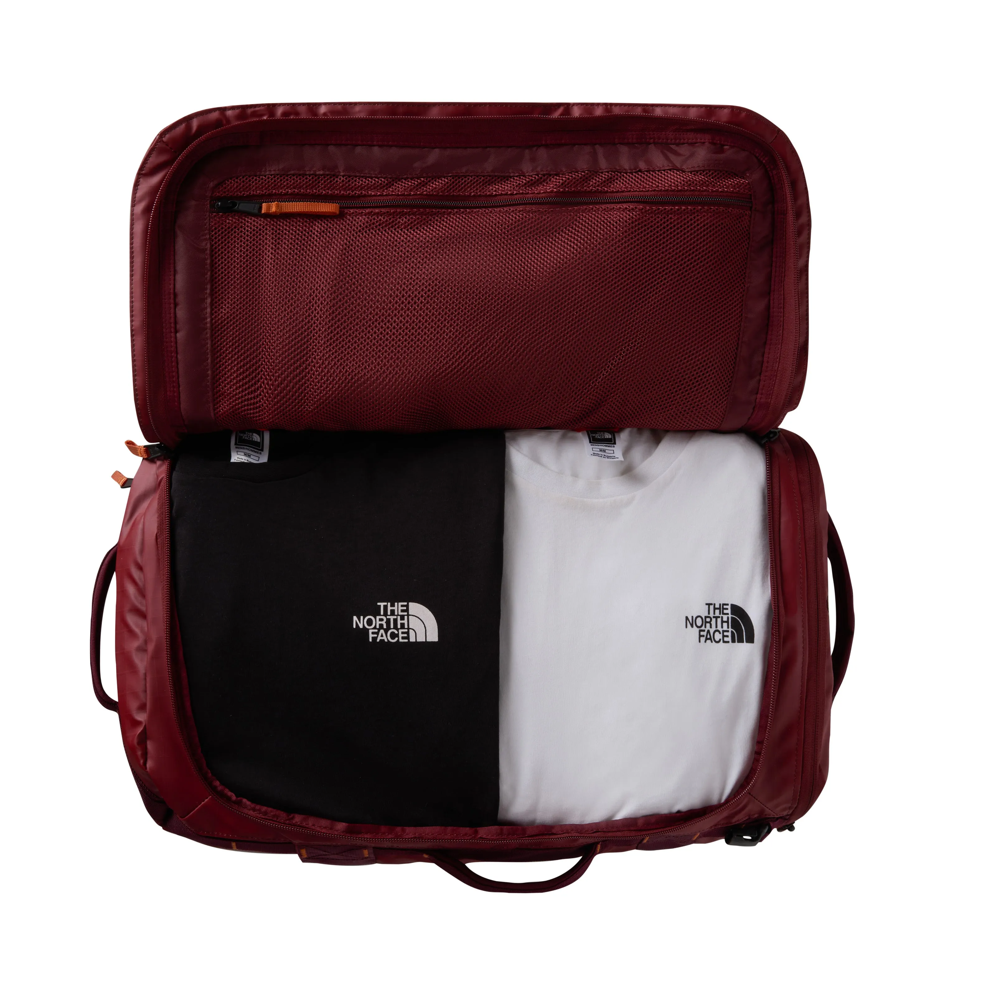 The North Face Base Camp VOYAGER Duffel 32L | Sumac-Iron Bronze