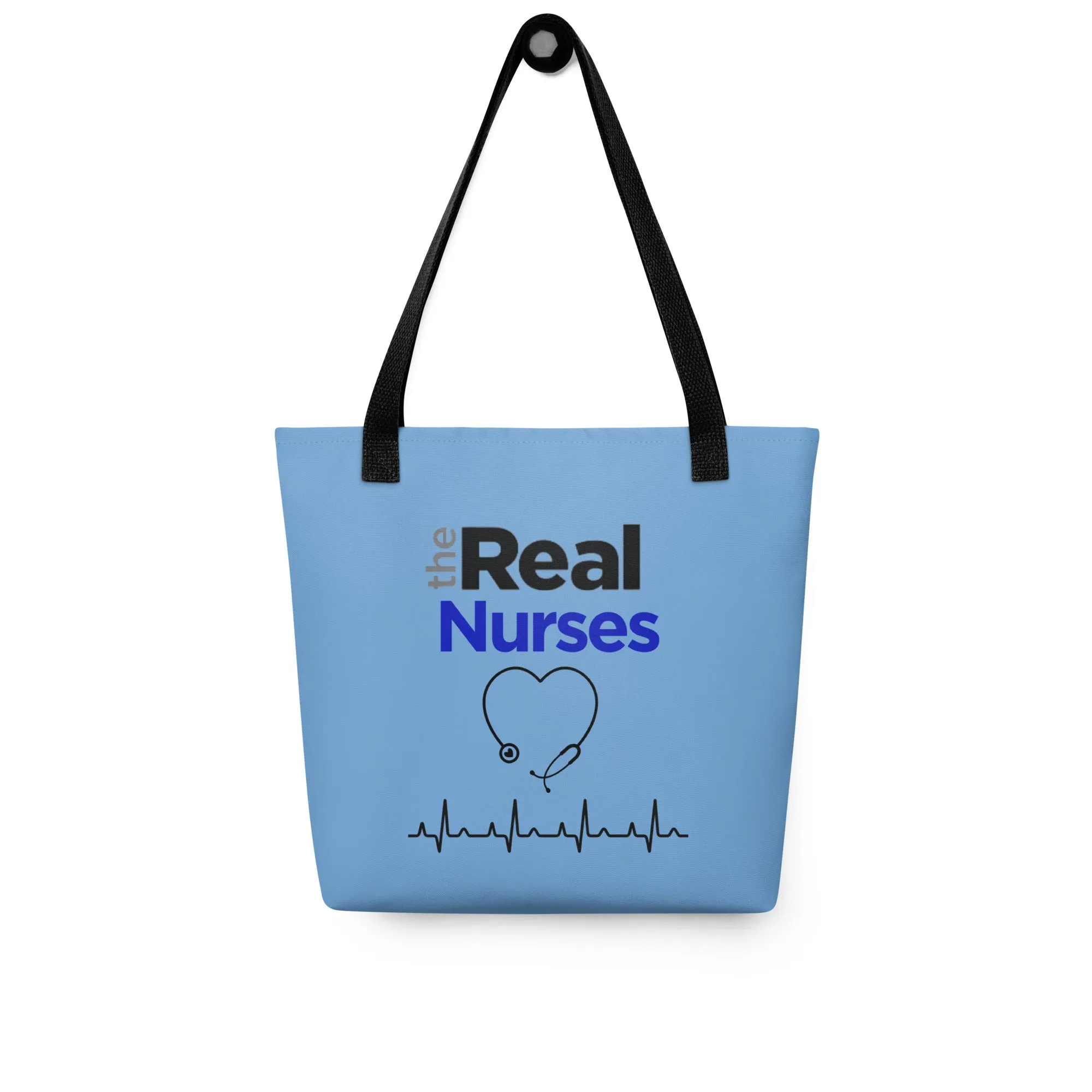 The Real Nurses Tote bag - blue