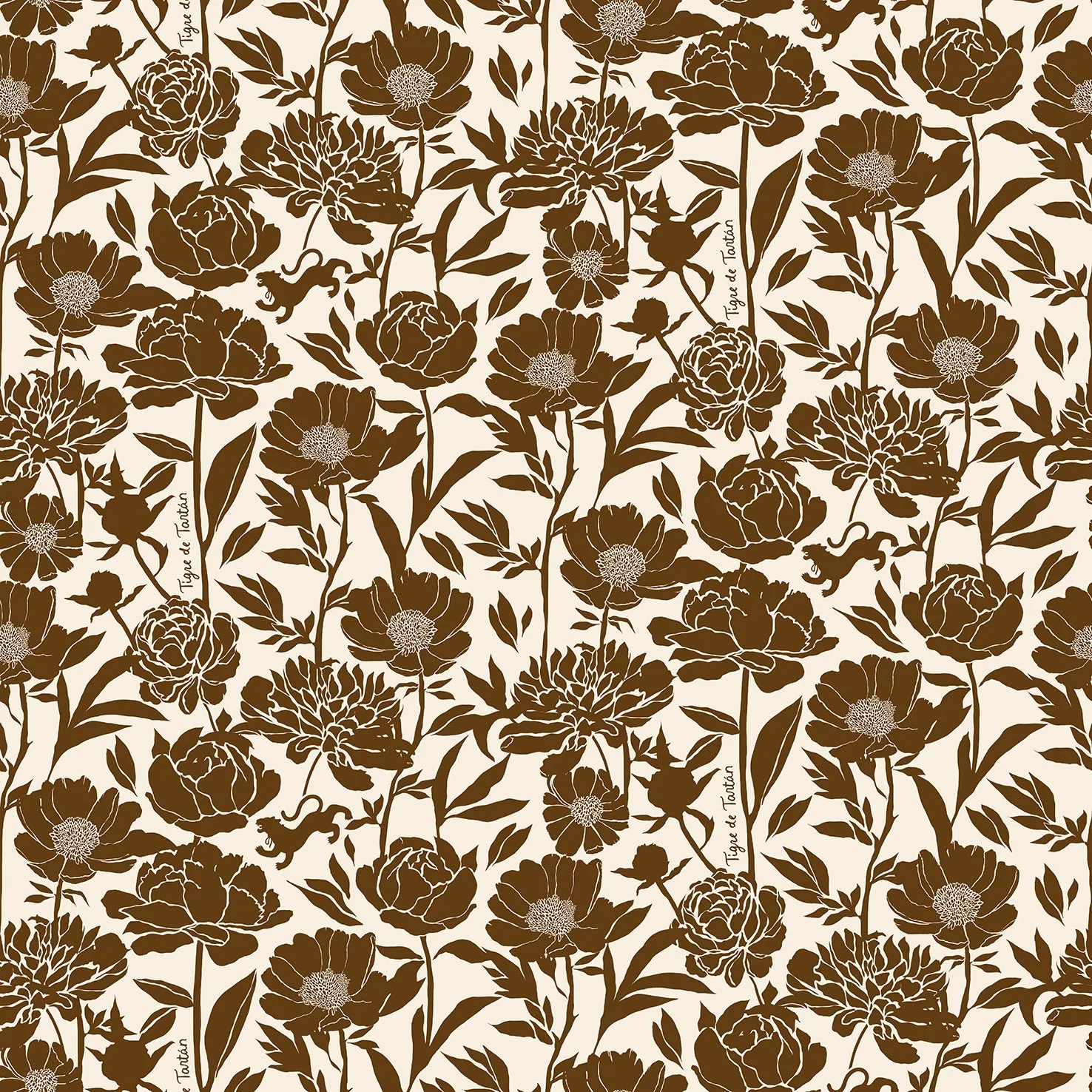Tie-On Insert, COCONUT PEONY