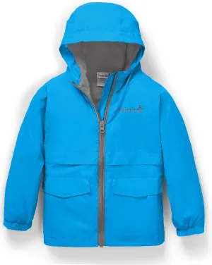 Toddler Rain Jacket - Microfleece Lined Kids Rain Jacket - Girls Rain Jacket - Boys Rain Jacket - Toddler Rain Coat