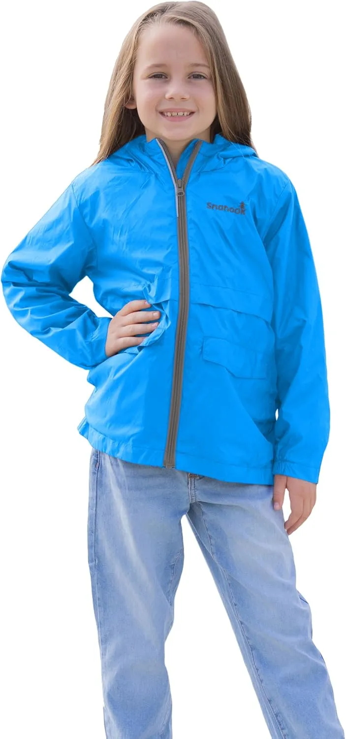 Toddler Rain Jacket - Microfleece Lined Kids Rain Jacket - Girls Rain Jacket - Boys Rain Jacket - Toddler Rain Coat
