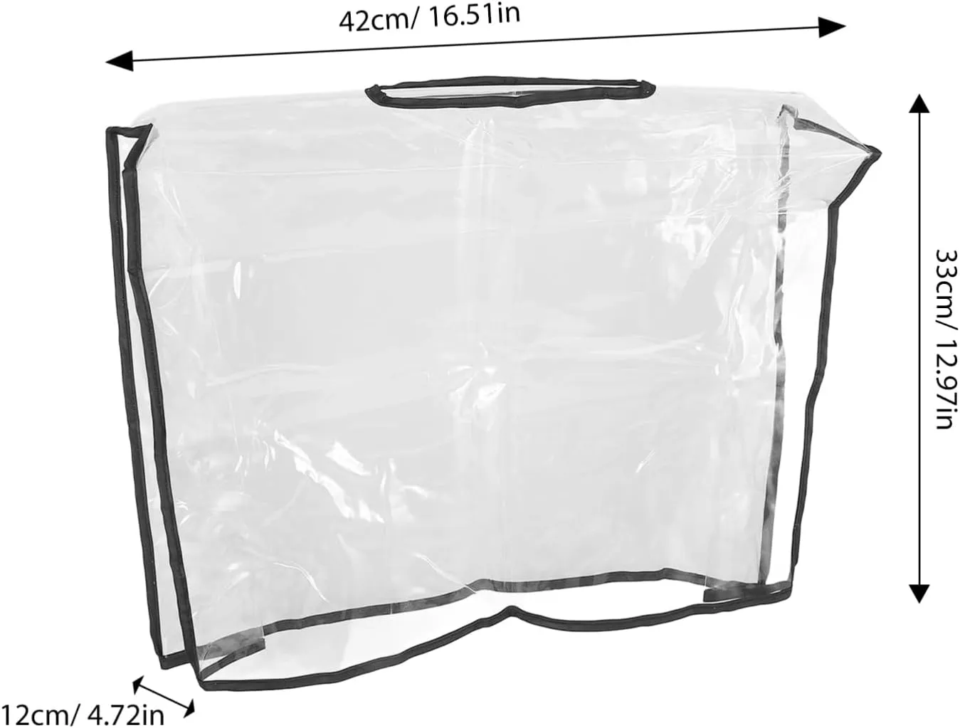 Transparent Hand Bag Cover Hand Tote Rain Shield Tote Supply Tote Bag Raincoat Rain-Proof Handbag Cover