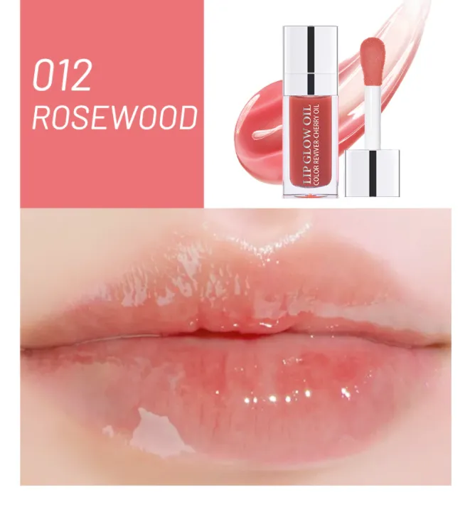 Transparent Lip Gloss Glass Oil