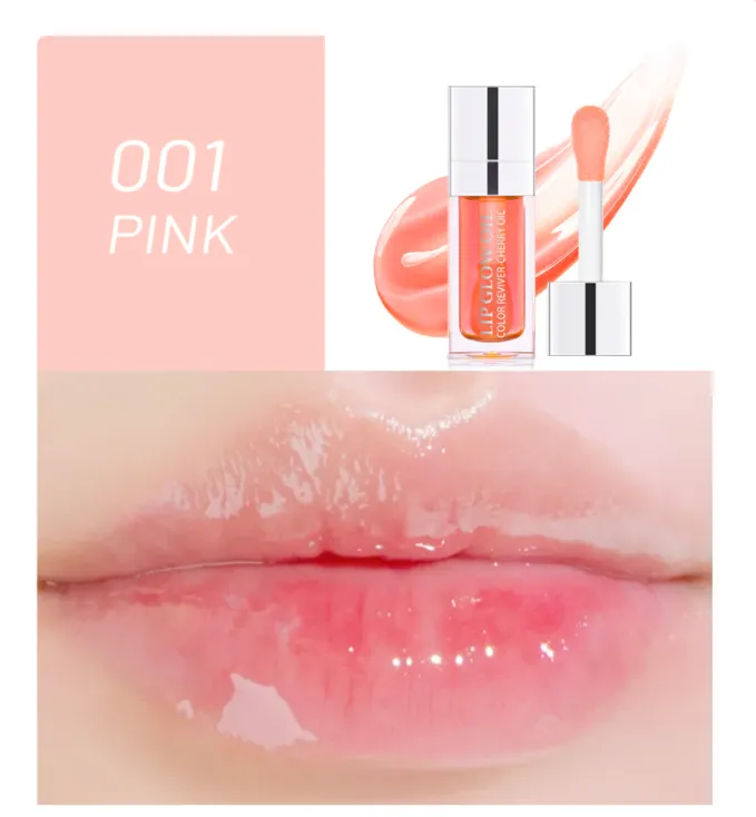 Transparent Lip Gloss Glass Oil