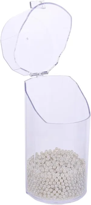 Transparent Makeup Brush Holder with Elegant Cosmetic Organizer for Vanity Desktop Storage Case Clear Design for Makeup Brushes and Accessories