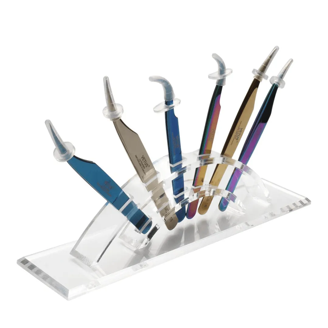 Transparent Tweezers Stand