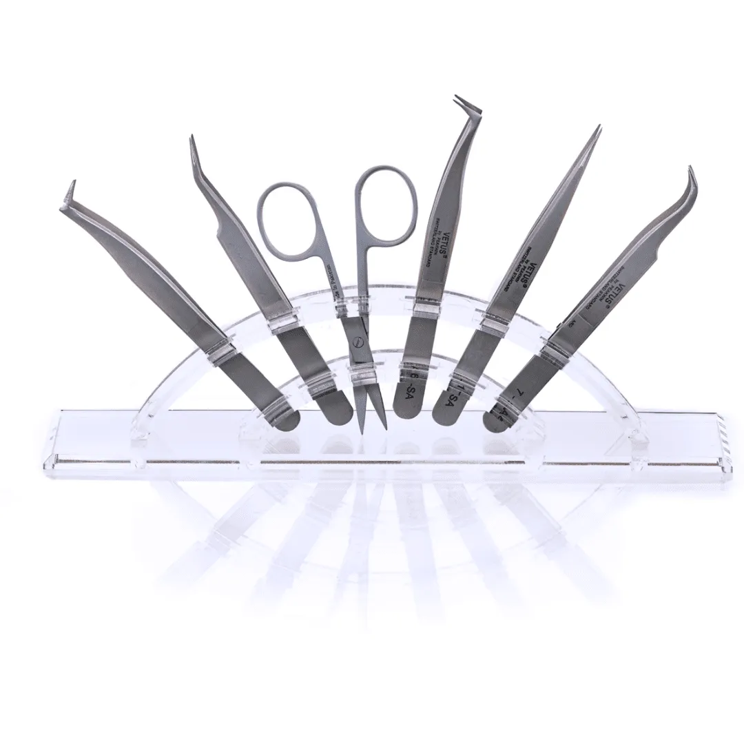 Transparent Tweezers Stand