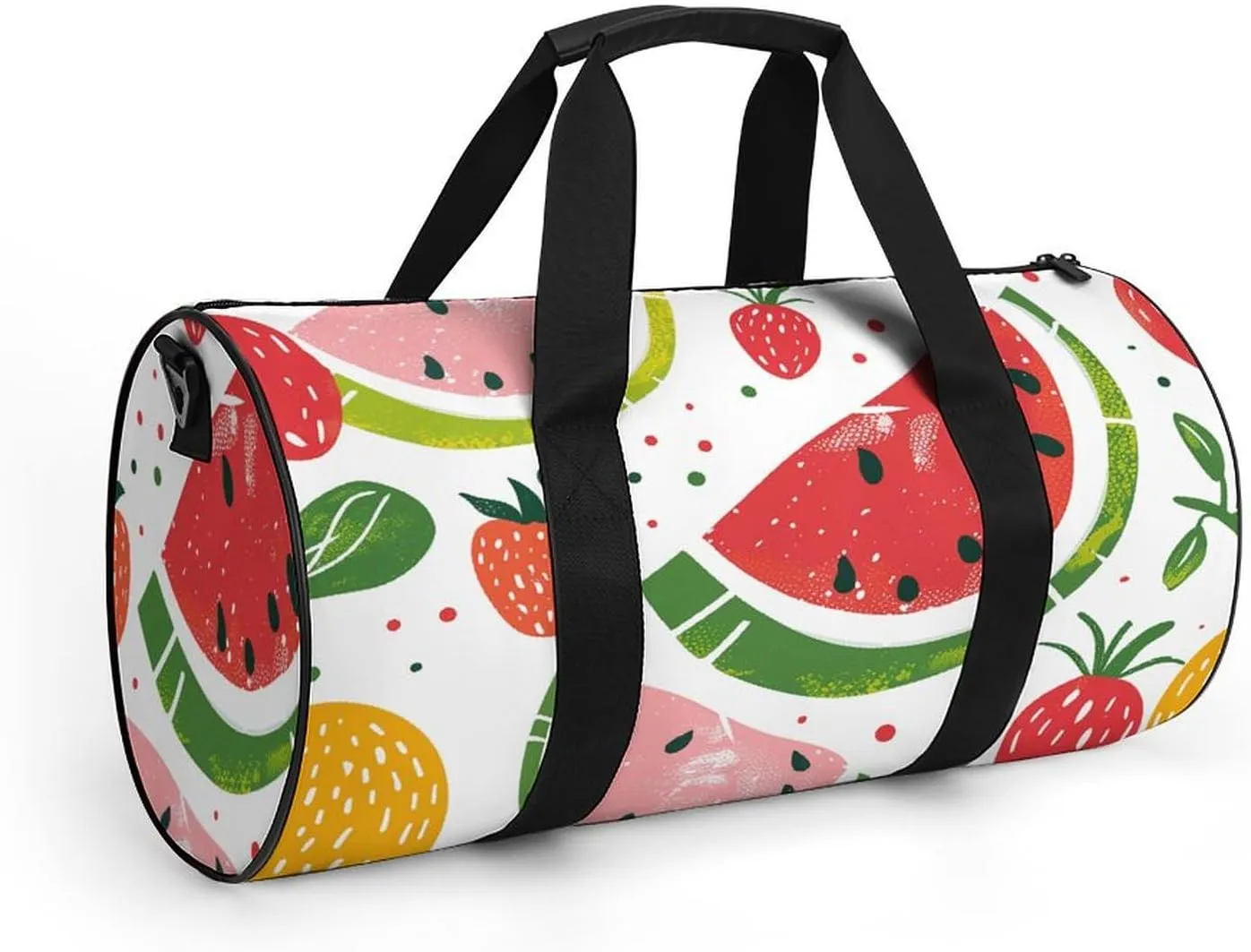 Travel Duffel Bag for Men And Women,Bright Coral Red Waterproof Sports Fitness Bag Portable Travel Duffel Bag