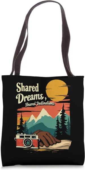 Traveling Travel Partner Vacationing Tourist Spot Tote Bag