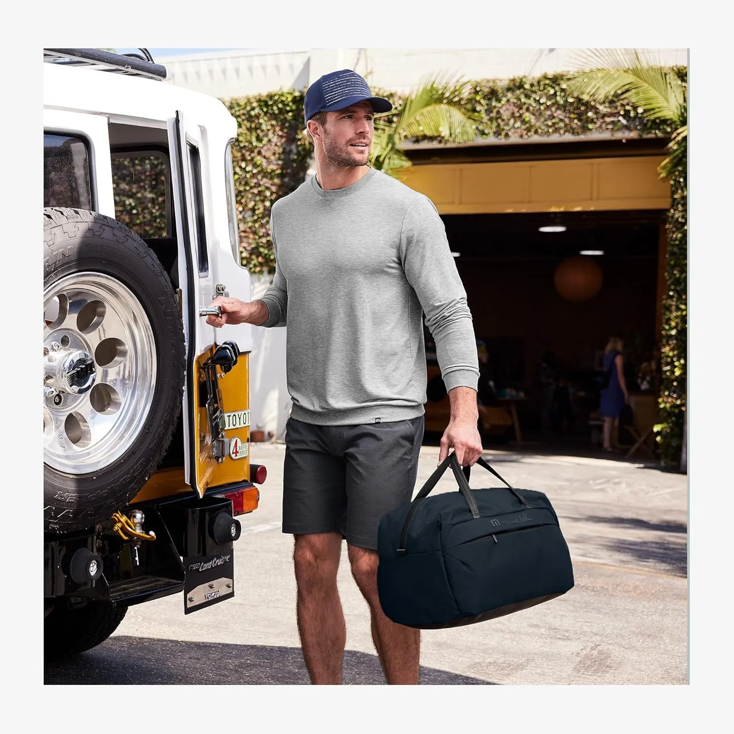 TravisMathew Lateral Duffel TMB200, Black