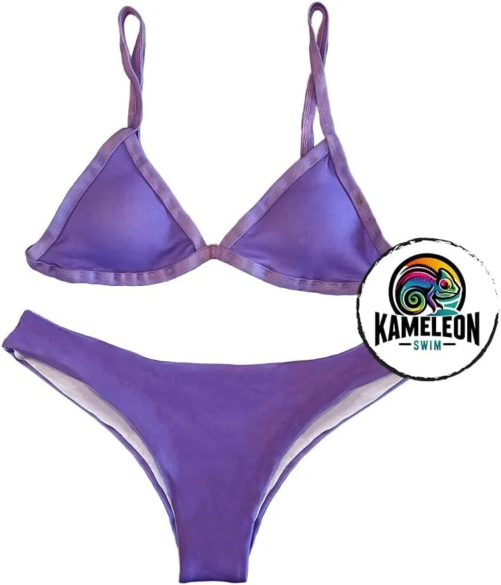 Triangle Bottom, Color-Changing Women Swimsuits