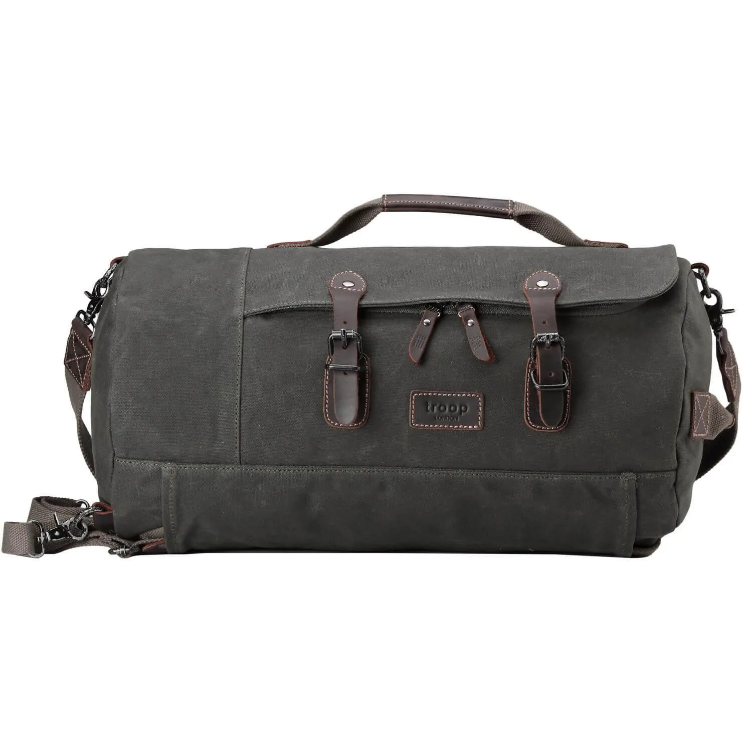 Troop London Heritage Canvas Convertible Duffel Backpack