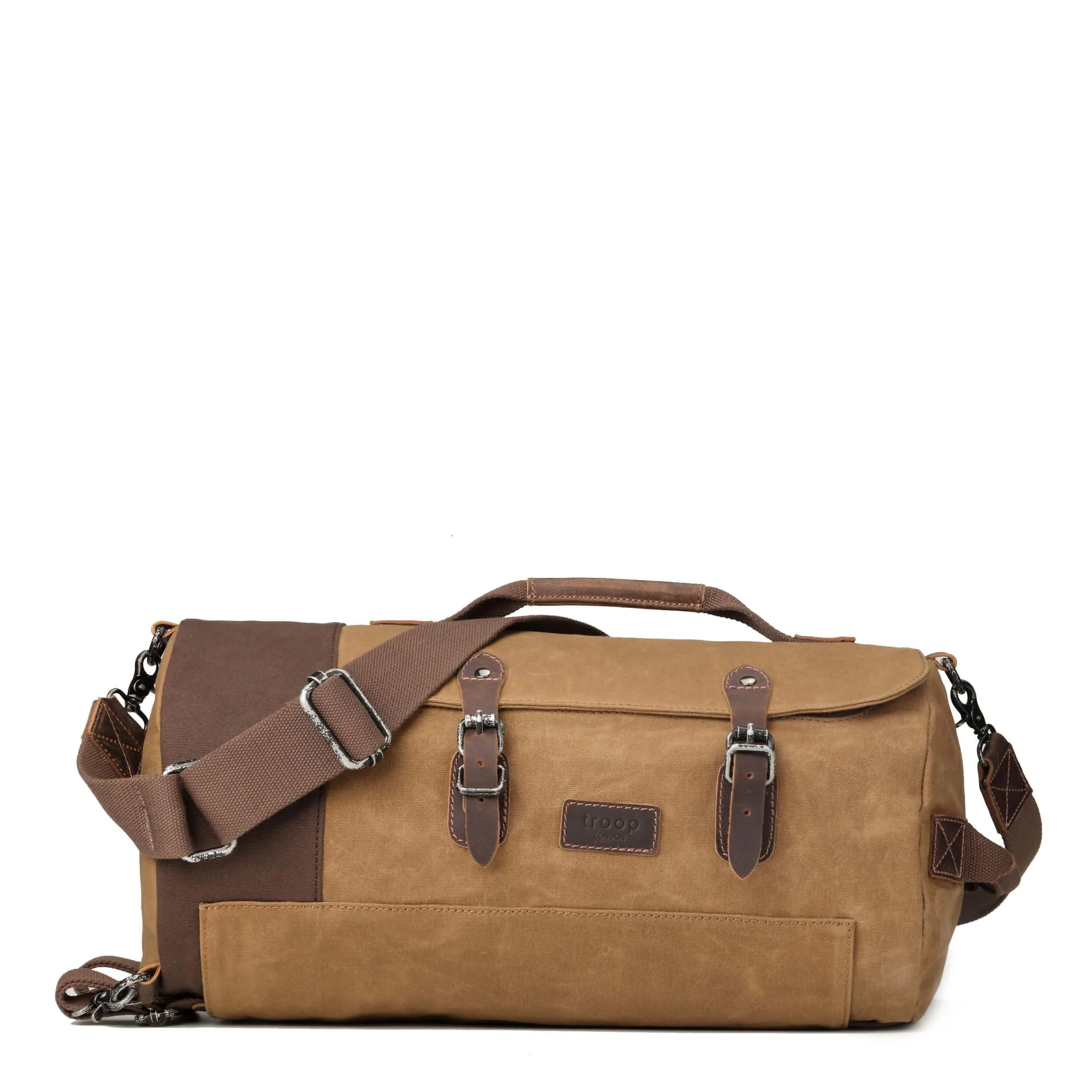 Troop London Heritage Canvas Convertible Duffel Backpack