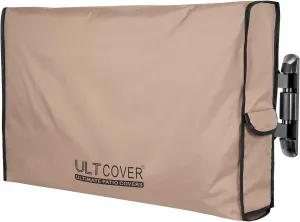 ULTCOVER Waterproof Outdoor TV Cover for 28-32 inch Outside Flat Screen Televisions with Mounts and Stands