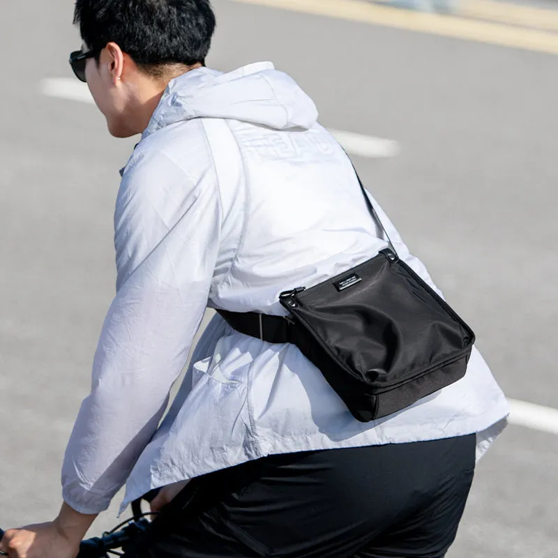 Urban Defender: Light Series Travel Waterproof Leather Sling Bag