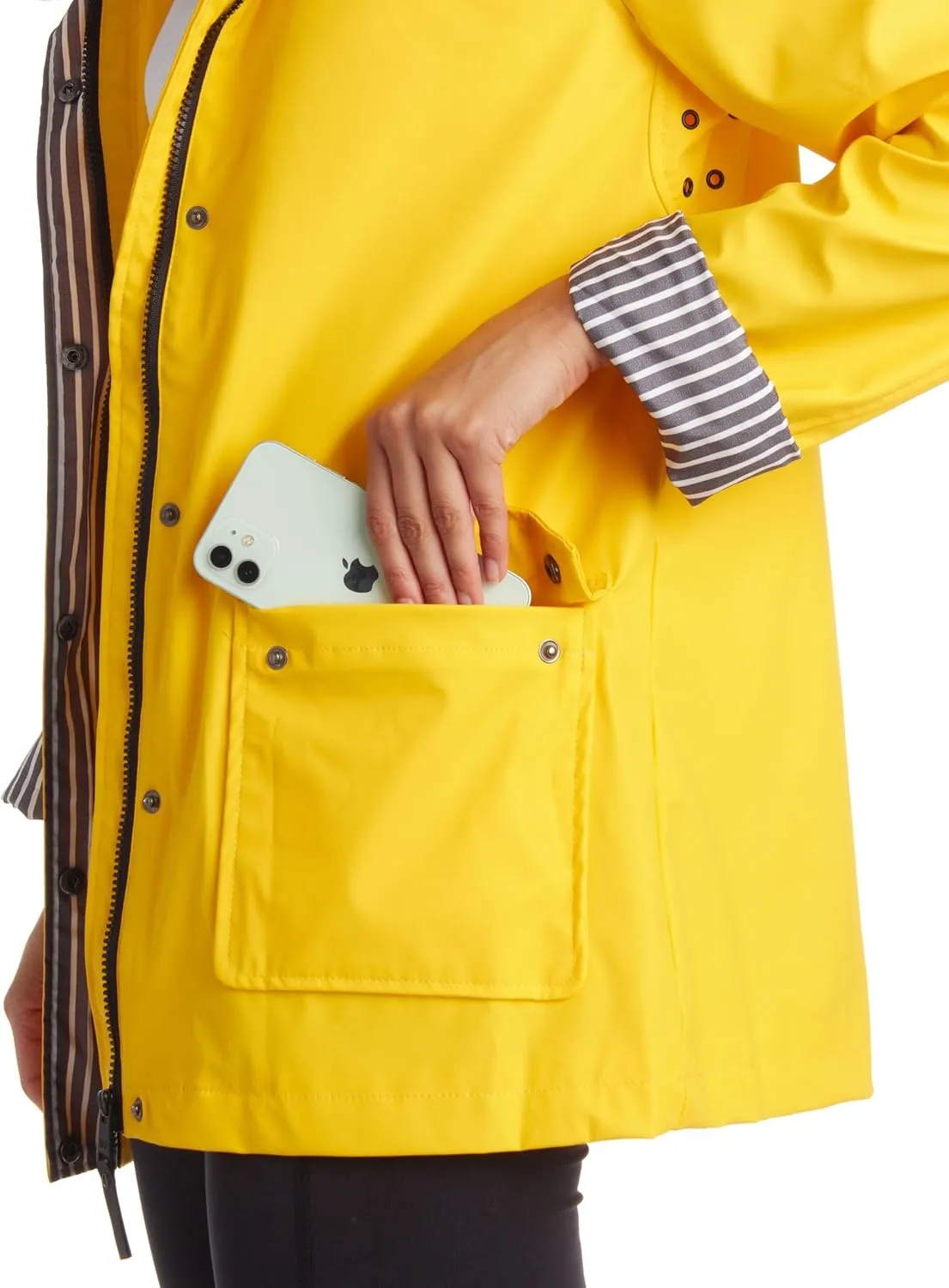 URBAN REPUBLIC Rain Jacket Women - Lightweight Waterproof Windbreaker for Women (S-3XL)