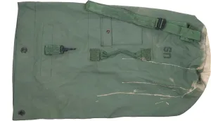 USGI Previously Issued OD Green Top Load Duffle Bag Sea Bag Cordura 2 Strap Deployment