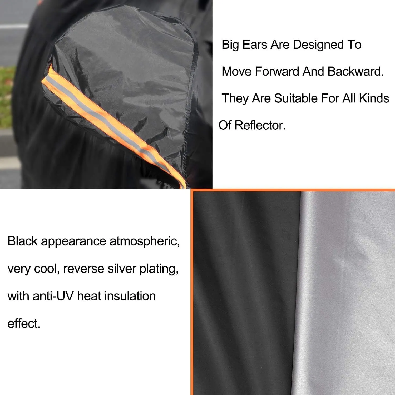 UV Protection Car Cover Windproof Dustproof Scratch Resistant Outdoor Universal Full Car Covers for Hatchback 2S
