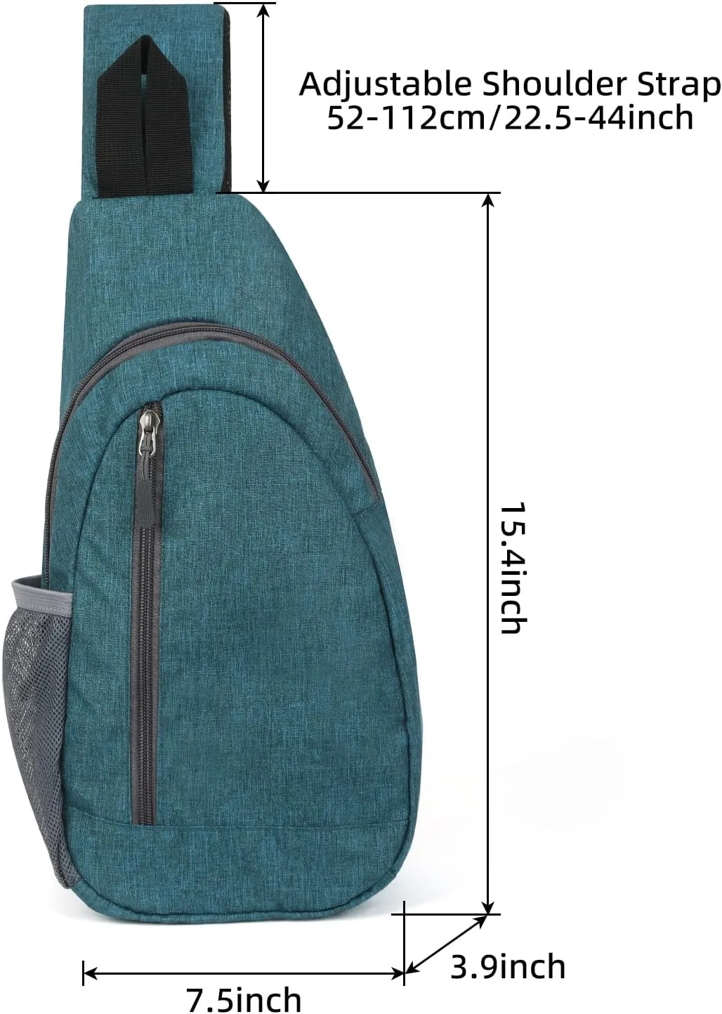 Valleycomfy Crossbody Sling Backpack Cross Body Shoulder Travel Bag Hiking Daypack Blue