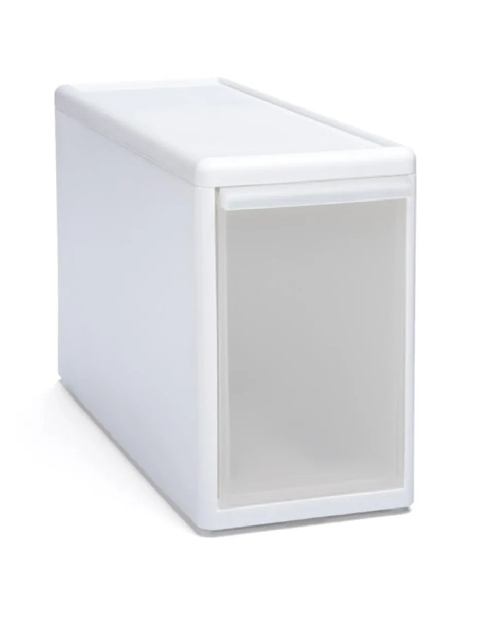 Vast assortment 170mm White Drawer Like Storage Modular It Practical design